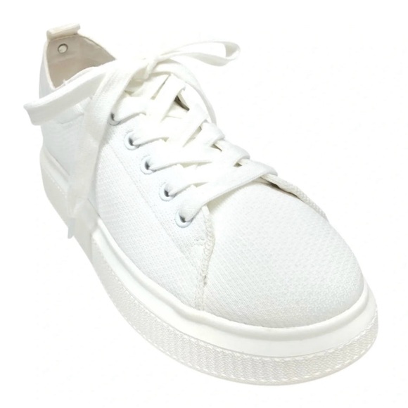 BP Sonny Off White Women's Platform Sneakers Size 8 - Picture 4 of 6